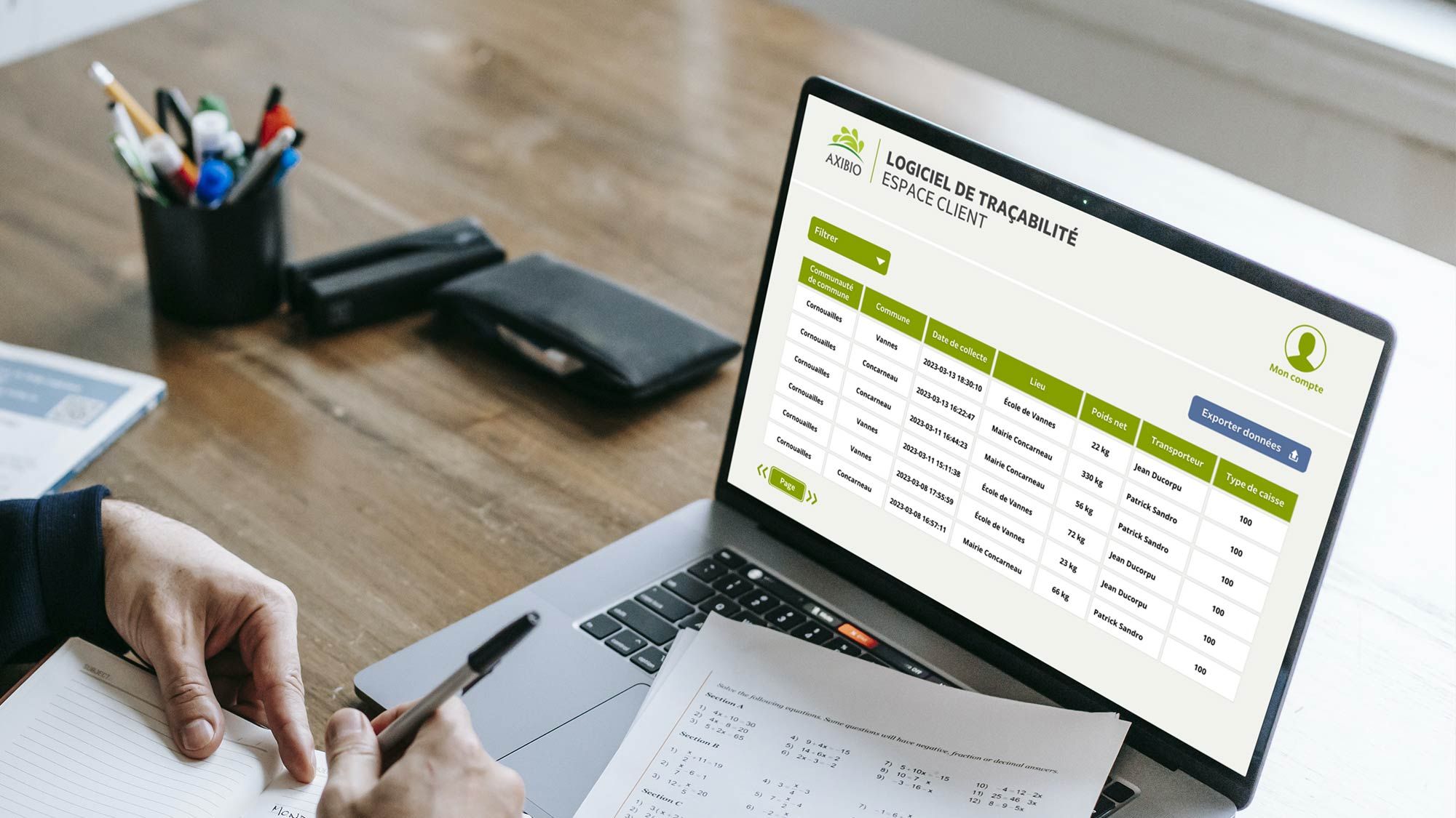 logiciel de traçabilité