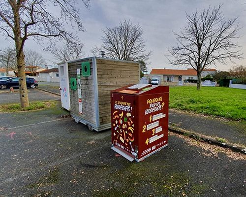 abri bac biodéchets