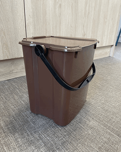 bio seau de cuisine de 10 litres