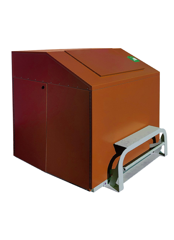 abri bac biodéchets 600 litres