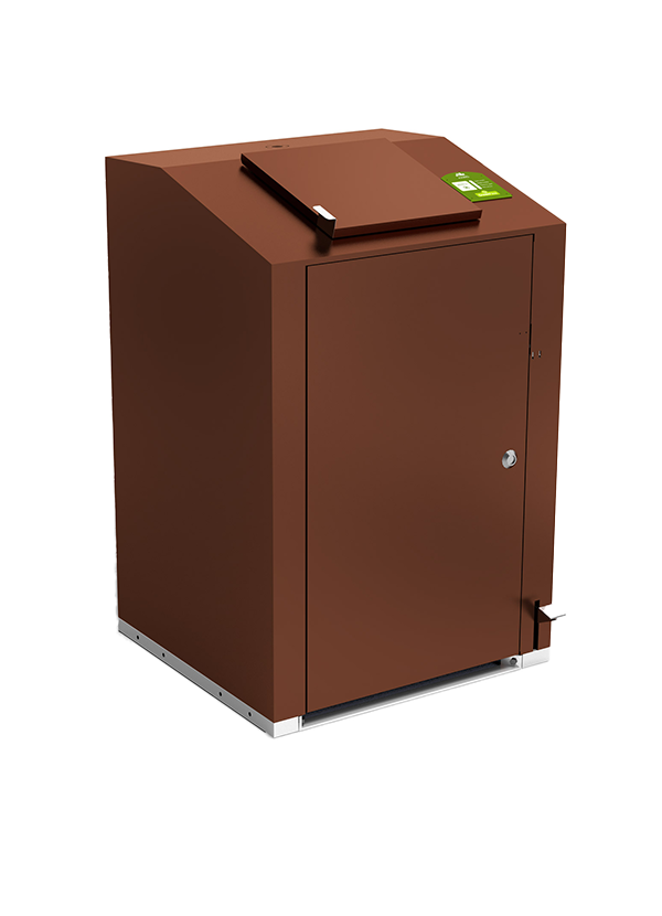 abri bac biodéchets 240 litres