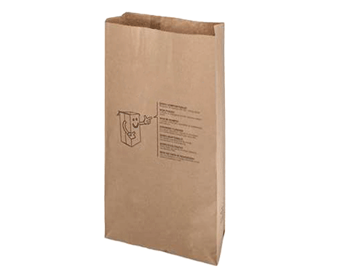sac kraft biodégradable de 60 litres