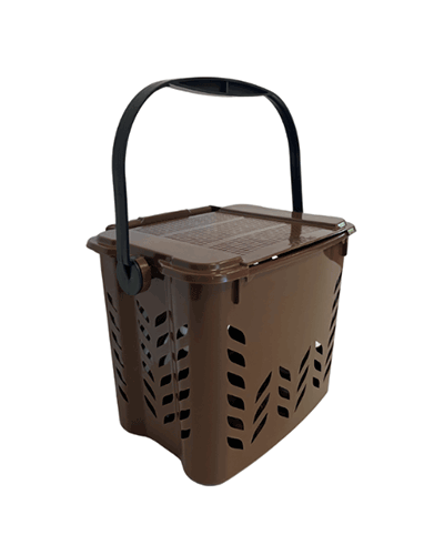 bioseau ajouré à compost de cuisine de 7 litres