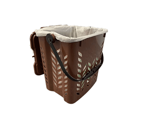 sac en amidon compostable avec bio seau ajouré