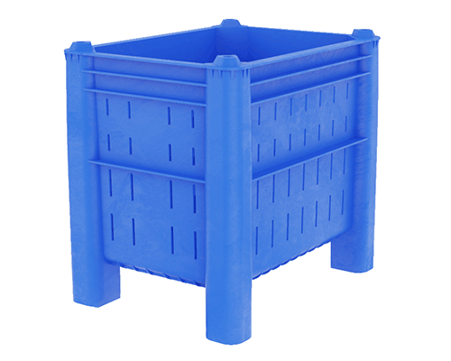 caisse-palette plastique ajourée de 220 litres