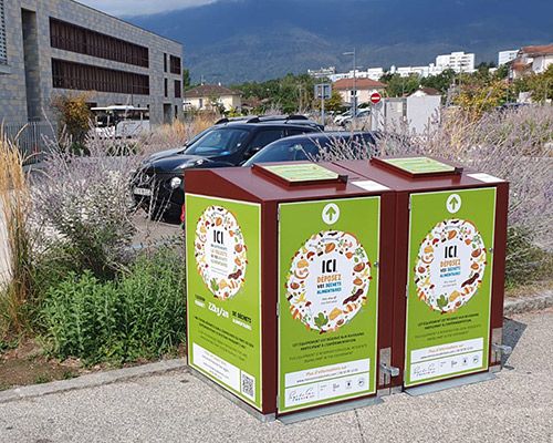 abri bac biodéchets pays de gex